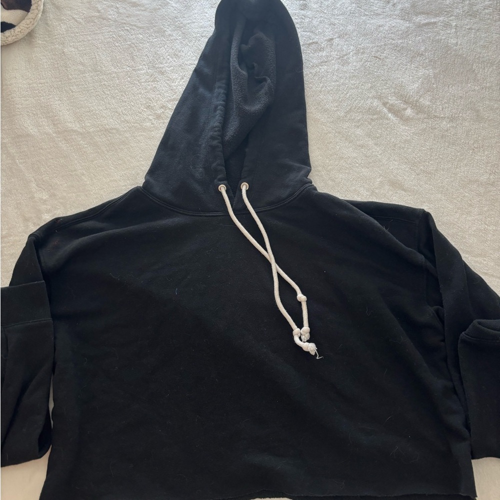 Black Cropped Wild Fable Hoodie